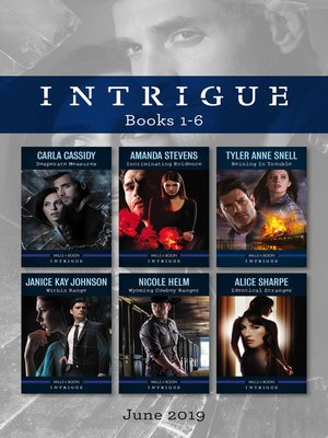cover image of Intrigue Box Set 1-6/Desperate Measures/Incriminating Evidence/Reining in Trouble/Within Range/Wyoming Cowboy Ranger/Identical Stranger